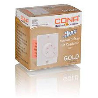                       CONA FAN REGULATOR PACK OF 5 SOCKET TYPE                                              
