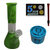 Farman Handicrafts 8 Inch BOB Marley Bong Glass Water Pipe (Pack of 1)