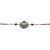 Lucky Jewellery Rakhi Silver Oxidised Rakhe Boho Collection Rakhee Bracelet for Bro/Brother Rakshasutra