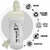 MuscleXP Gym Shaker PRO XP Fitness 100  Leakproof Guarantee Fitness Shaker Blender 700 ml, (White)