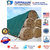 TUFFPAULIN 40FT X 30FT 150GSM Green Hay Cover Heavy Duty Tarpaulin Tirpal Tadpatri, UV and Water Resistant