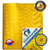 TUFFPAULIN 40FT X 30FT 150GSM Yellow Hay Cover Heavy Duty Tarpaulin Tirpal Tadpatri, UV and Water Resistant