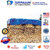 TUFFPAULIN 60FT X 60FT 150GSM Blue Hay Cover Heavy Duty Tarpaulin Tirpal Tadpatri, UV and Water Resistant