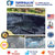 TUFFPAULIN 40FTX40FT 200GSM Black Pond liner Super Heavy Duty Tarpaulin Tirpal Tadpatri Tharpai UV and Water Resistant