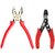 PILERMAN Combination Plier, 8-inch, Wire Stripper and Cutter combo (Red)