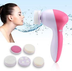 YM Branded 5 in 1 BEAUTY CARE MASSAGER BATTERY Beauty Clean Set FACE Beauty Massager