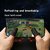 Pubg Anti-Slip Thumb Sleeve, Slip-Proof Sweat-Proof Professional Touch Screen Thumbs Finger Sleeve for Pubg (Pack of 1)