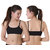 Apurwa Fashion Women Sports Lightly Padded Bra (White, Black)
