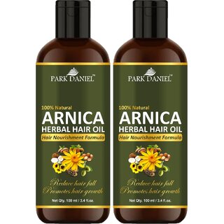                       Park Daniel Arnica Herbal Hair Growth Oil 2 Bottle 100 ml(200 ml)                                              