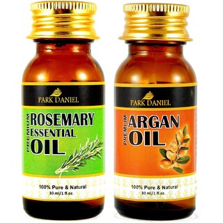 Park Daniel Rosemary Essential Oil & Argan Oil- 2 Bottles(60 ml) Park Daniel Rosemary Essential Oil & Argan Oil- 2 Bottles(60 ml)