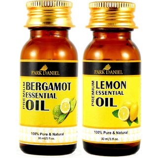 Park Daniel Bergamot & Lemon Essential oil- 2 bottles-& (60 ml) Park Daniel Bergamot & Lemon Essential oil- 2 bottles-& (60 ml)