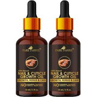                       Park Daniel Nail & Cuticle Growth Oil-2 bottles of 30 ml(60 ml)                                              