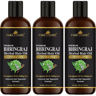 Park Daniel BHRINGRAJ Herbal Hair oil- Combo 3 Bottles(300 ml) Park Daniel BHRINGRAJ Herbal Hair oil- Combo 3 Bottles(300 ml)