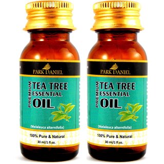                       Park Daniel Tea tree essential oil-2 bottles of 30 ml(60 ml)                                              