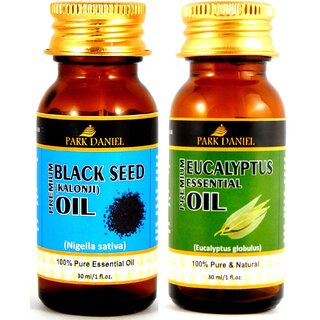                       Park Daniel Black Seed Oil & Eucalyptus essential oil(60 ml)                                              