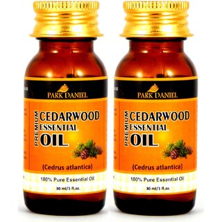                       Park Daniel Cedarwood Essential oil- 2 bottles  30 ml(60 ml)                                              
