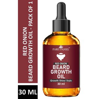                      Park Daniel Red Onion Beard Growth Oil- Beard Growth(30 ml)                                              