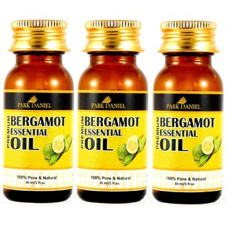                       Park Daniel Bergamot Essential oil- 3 Bottles 30 ml(90 ml)                                              