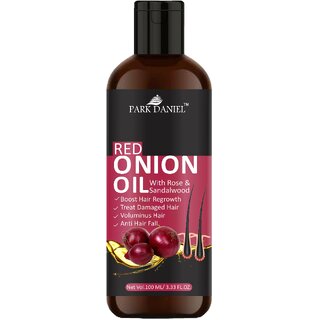Park Daniel RED ONION OIL- Hair Regrowth & Anti Hair fall(100 ml) Park Daniel RED ONION OIL- Hair Regrowth & Anti Hair fall(100 ml)