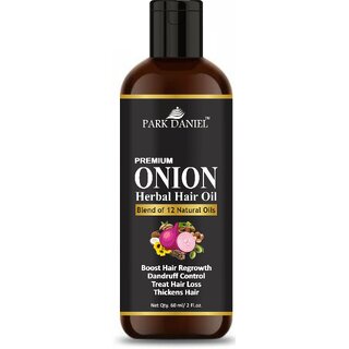 Park Daniel Onion Herbal Hair Oil - For Hair Growth(60 ml) Park Daniel Onion Herbal Hair Oil - For Hair Growth(60 ml)