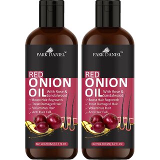 Park Daniel Red Onion Oil- 2 bottles of 200 ml(400 ml) Park Daniel Red Onion Oil- 2 bottles of 200 ml(400 ml)