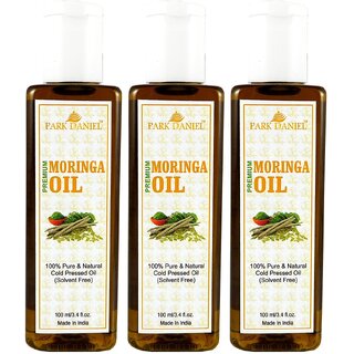                       Park Daniel Moringa oil - 3 bottles 100 ml (300 ml)                                              
