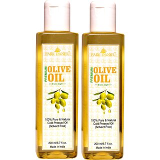 Park Daniel Olive Oil-& - 2 bottles 200 ml(400 ml) Park Daniel Olive Oil-& - 2 bottles 200 ml(400 ml)