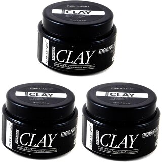 Park Daniel Strong Hold Hair Grooming Clay- 3 Bottles (150 gm) Park Daniel Strong Hold Hair Grooming Clay- 3 Bottles (150 gm)