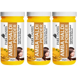                       Park Daniel Premium Amba Haldi Powder - For Face Pack  - Pack of 3, 300gm (3*100gml)                                              