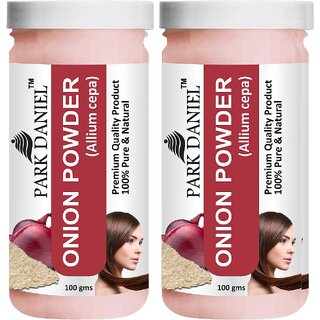                       Park Daniel Premium Onion Powder- For Hair Mask - Pack of 2, 200gm (2*100gml)                                              