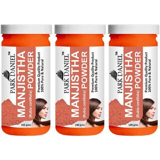 Park Daniel Premium Manjistha Powder - For All Skin Types - Pack of 3, 300gm (3*100gml) Park Daniel Premium Manjistha Powder - For All Skin Types - Pack of 3, 300gm (3*100gml)