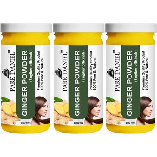 Park Daniel Premium Ginger Powder-100% Pure & Natural - Pack of 3, 300gm (3*100gml) Park Daniel Premium Ginger Powder-100% Pure & Natural - Pack of 3, 300gm (3*100gml)