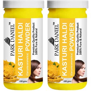 Park Daniel Premium Kasturi Haldi (Turmeric) Powder - Pack of 2, 200gm (2*100gml) Park Daniel Premium Kasturi Haldi (Turmeric) Powder - Pack of 2, 200gm (2*100gml)