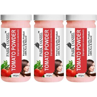 Park Daniel Premium Tomato Powder- Pure and Natural - Pack of 3, 300gm (3*100gml) Park Daniel Premium Tomato Powder- Pure and Natural - Pack of 3, 300gm (3*100gml)