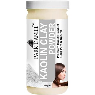                       Park Daniel Premium Kaolin Clay Powder  - For Face Pack And Hair Mask (100 gms)                                              