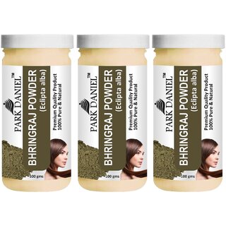 Park Daniel Premium Bhringraj Powder- For Hair Growth - Pack of 3, 300gm (3*100gml) Park Daniel Premium Bhringraj Powder- For Hair Growth - Pack of 3, 300gm (3*100gml)