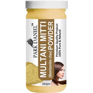                       Park Daniel Premium Multani Mitti Powder - Great For Hair, Skin, Face (100 gms)                                              