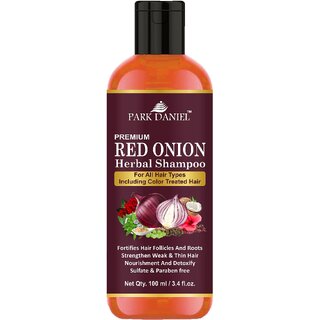                       Park Daniel Premium RED ONION OIL Herbal Shampoo 100 ml                                              