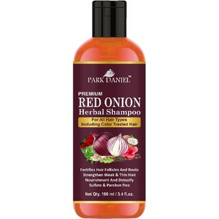 Park Daniel Premium RED ONION OIL Herbal Shampoo 100 ml Park Daniel Premium RED ONION OIL Herbal Shampoo 100 ml