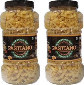 Pastiano Fusilli 500 gms Pasta Jar (Pack of 2)