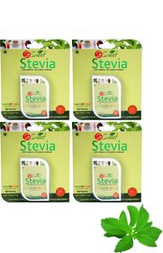 So Sweet Stevia Tablets Sugar Free Natural Sweetener Zero Calorie (Pack of 4) 100 Tablets