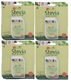 So Sweet Stevia Tablets Sugar Free Natural Sweetener Zero Calorie (Pack of 4) 100 Tablets