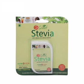 So Sweet Stevia Tablets Sugar Free Natural Sweetener Zero Calorie 500 Tablets