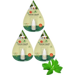 So Sweet Stevia Liquid Sugar Free Natural Sweetener Zero Calorie 300 Drops