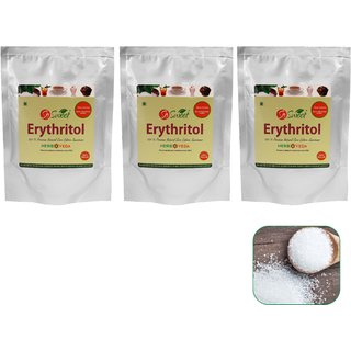                       So Sweet Erythritol Powder Natural Sweetener For Diabetes (Pack of 3) 250gm Each                                              