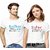WE2 Cotton Big Brother I Make The Rules Sister I Brekas The Rules Printed White T shirt For Brother and Sister