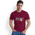Men's Cotton Half Sleeve Graphic Printed T-Shirt Badnaam Raja