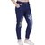 Denim Printed Joggers