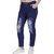Denim Printed Joggers