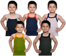 Assorted Color Child's Gym Vest (Pack Of 5)
